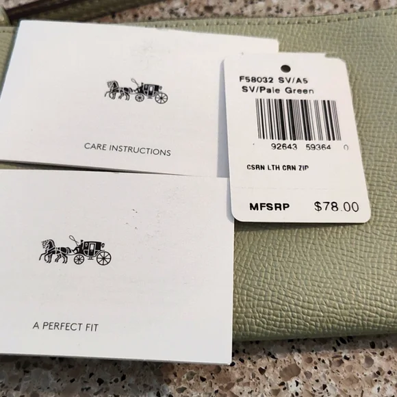 Coach Leather Wristlet - Picture 3 of 3